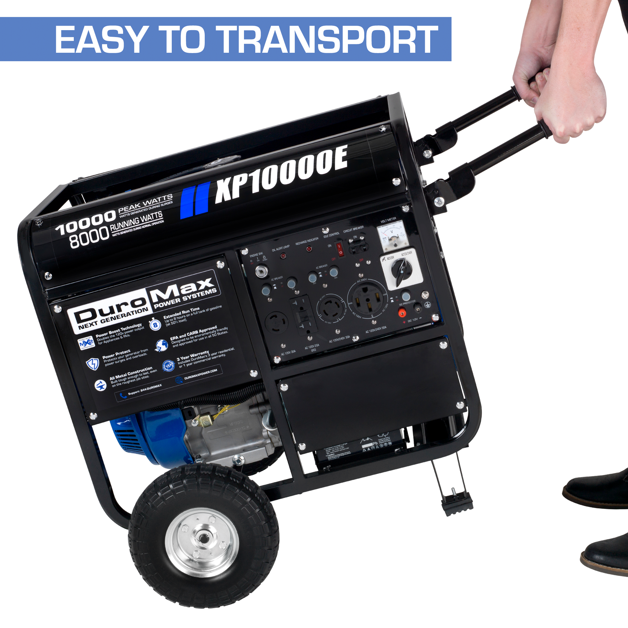10,000 Watt Gasoline Portable Generator - Image 6