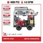 Simpson BB65106 Big Brute Professional 4000 PSI (Gas-Hot Water) Pressure Washer - Image 8