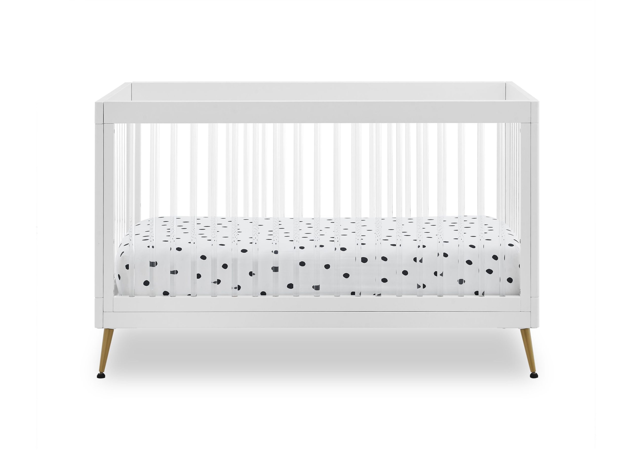 Sloane 4-in-1 Acrylic Convertible Crib - Image 3