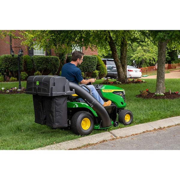 John Deere 42-inch Twin Bagger for 100 Series Tractors - Fast, Easy Attachment - Image 7