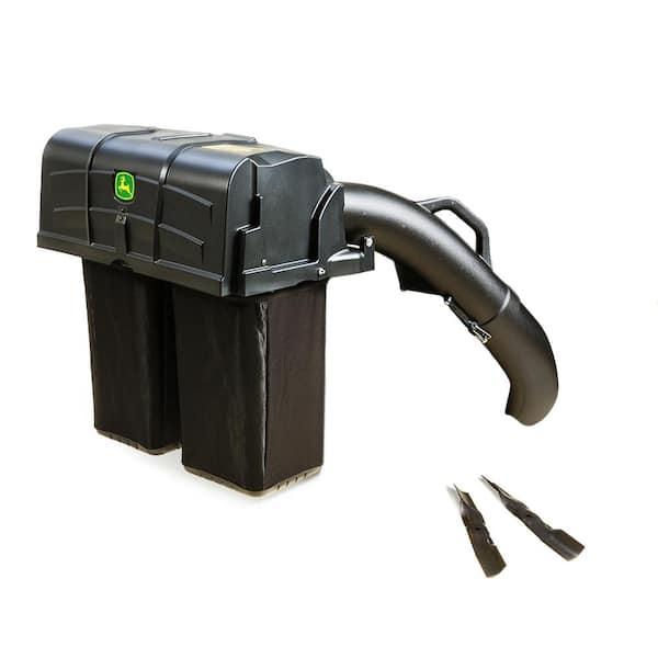 John Deere 42-inch Twin Bagger for 100 Series Tractors - Fast, Easy Attachment - Image 4