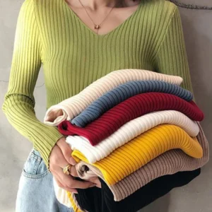 Stylo Lady V Neck Sweater