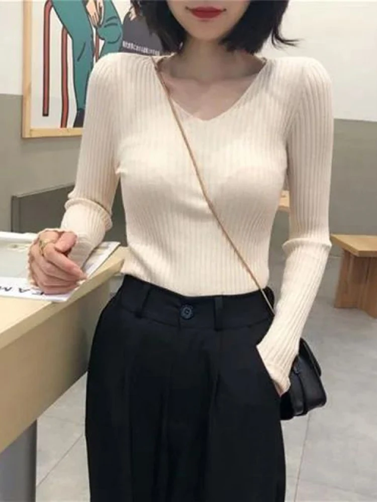 Stylo Lady V Neck Sweater - Image 5