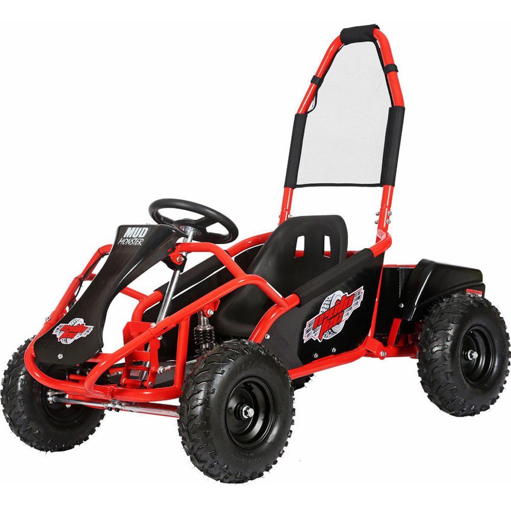 MotoTec Mud Monster 48V/12Ah 1000W Full Suspension Electric Go Kart MT-GK-Mud-1000w - Image 3