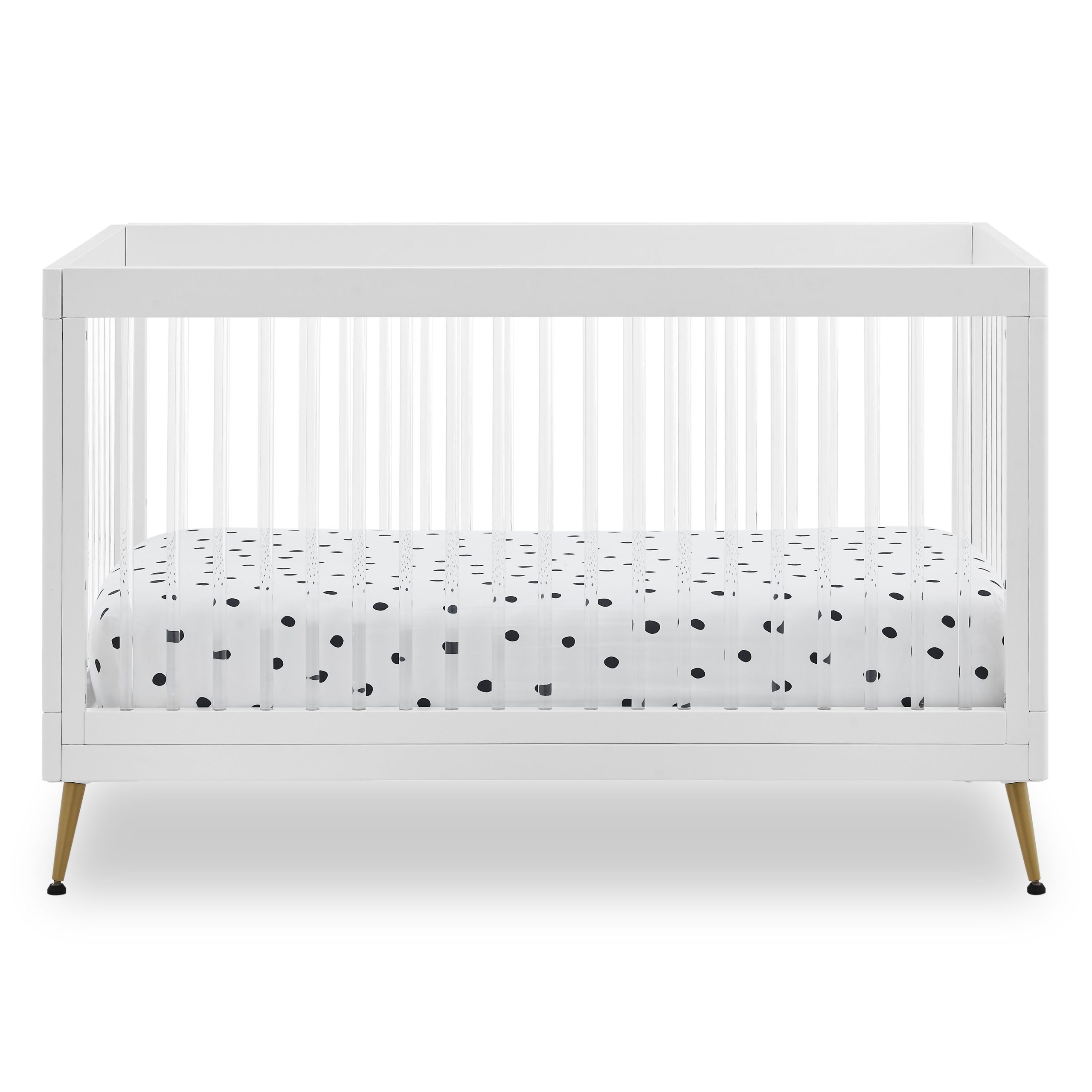 Sloane 4-in-1 Acrylic Convertible Crib - Image 14