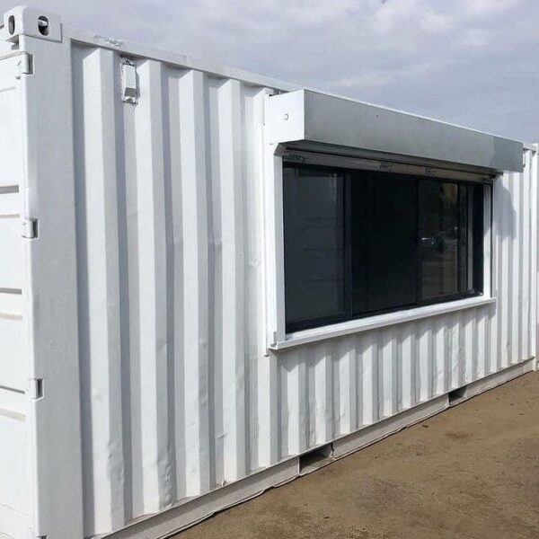 10Ft Class B, Shipping Container With Glass Door And Window - Image 3