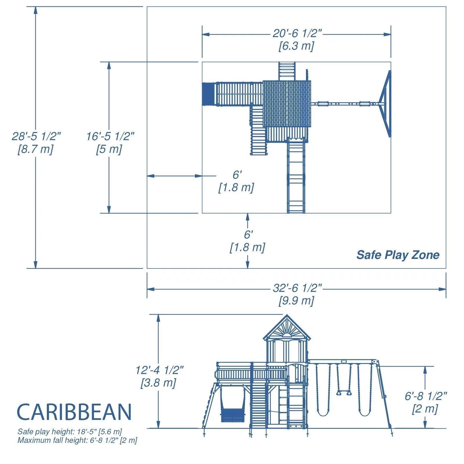 Backyard Discovery Caribbean Cedar Swing Set - Image 10