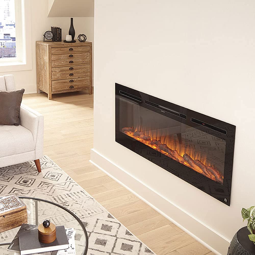 The Sideline 50 Inch Recessed Smart Electric Fireplace 80004 - Image 3