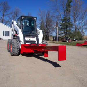 TM Warrior Log Splitter Skid Steer Attachment (30” Stroke)