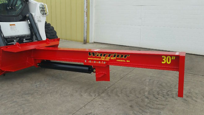 TM Warrior Log Splitter Skid Steer Attachment (30” Stroke) - Image 4
