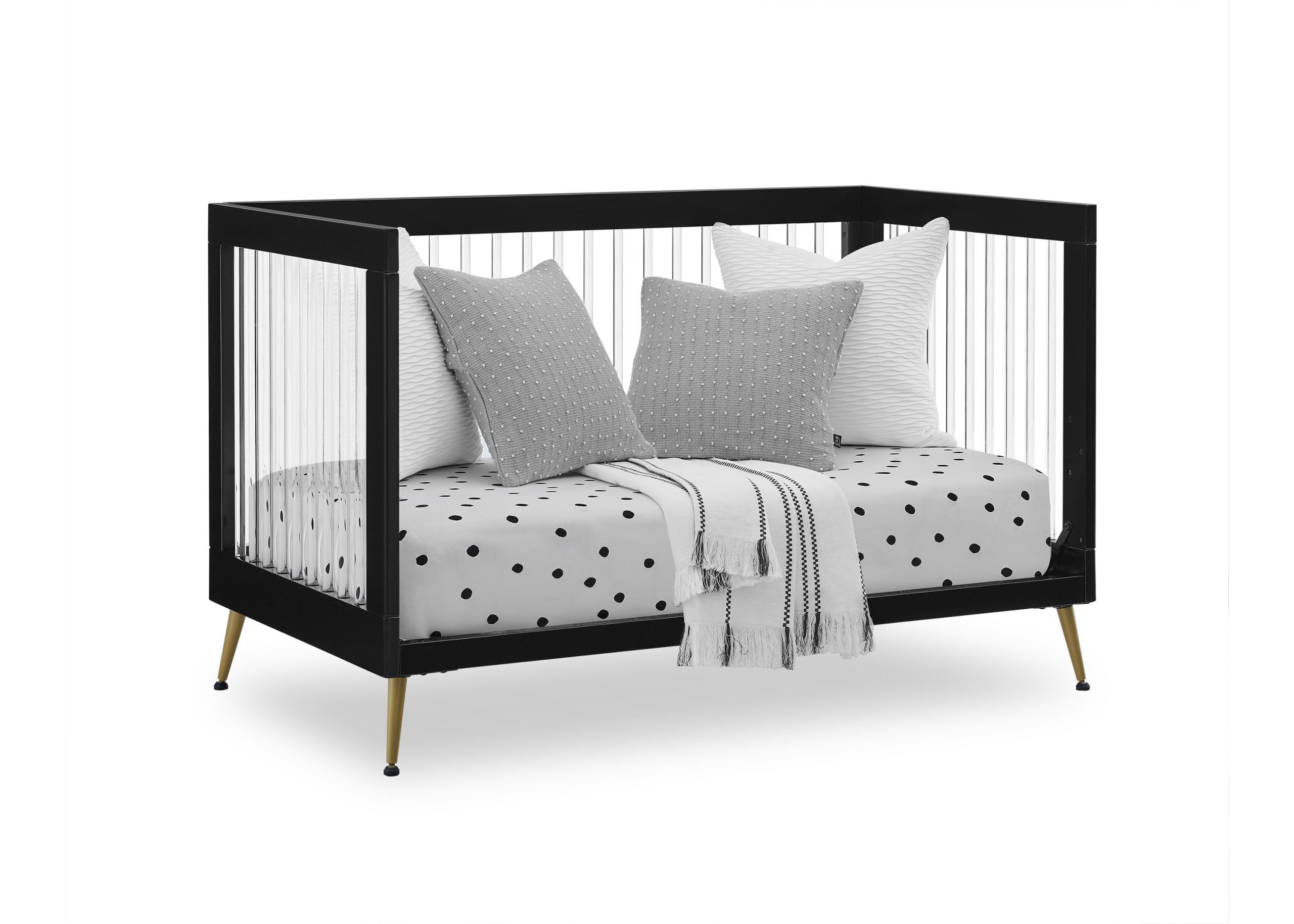 Sloane 4-in-1 Acrylic Convertible Crib - Image 13