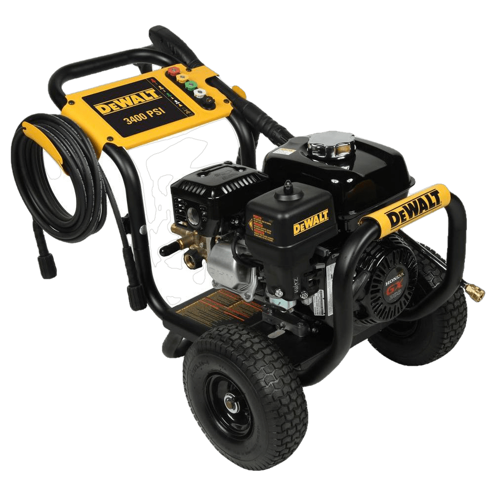 Dewalt DXPW3425 Honda GX200 3400 PSI 2.5 GPM Gas Pressure Washer New