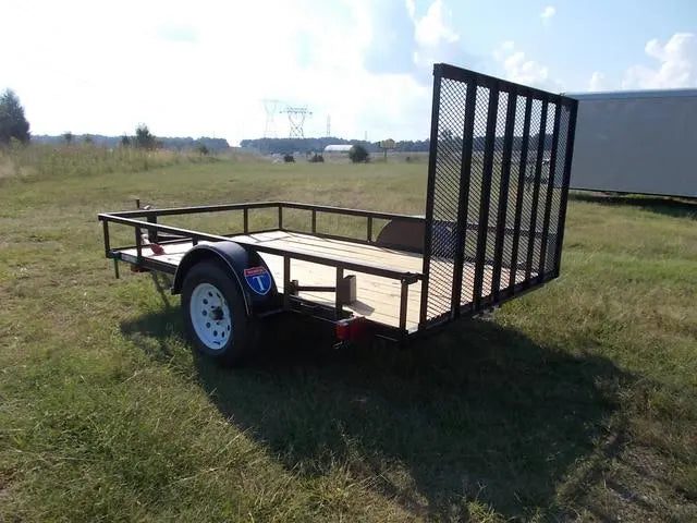 6×10 Single Axle Utility Trailer – Wood Floor & LED Lights - Image 3