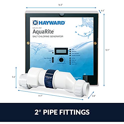 Hayward W3AQR15 AquaRite Salt Chlorination System for In-Ground Pools up to 40,000 Gallons - Image 3
