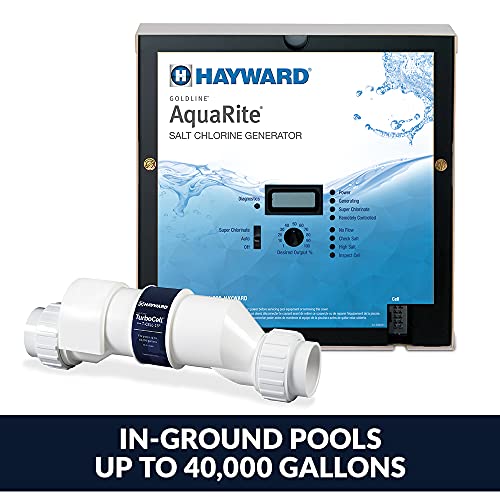 Hayward W3AQR15 AquaRite Salt Chlorination System for In-Ground Pools up to 40,000 Gallons - Image 9