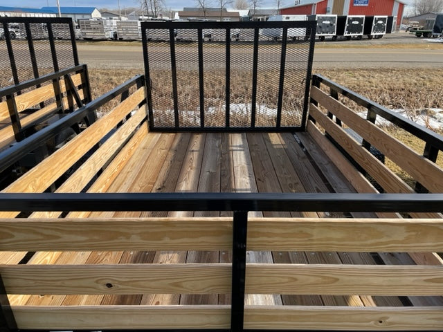 7×10 Heavy-Duty Utility Trailer – Single Axle with Wood Floor & LED Lights - Image 5